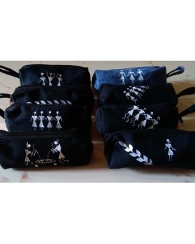 Handpainted Pencil Pouch
